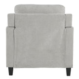 Horatio Taupe Chenille Chair - Ornate Home