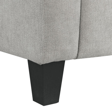 Horatio Taupe Chenille Sofa - Ornate Home