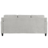 Horatio Taupe Chenille Sofa - Ornate Home