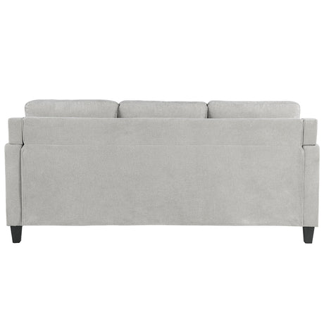 Horatio Taupe Chenille Sofa - Ornate Home