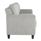 Horatio Taupe Chenille Sofa - Ornate Home