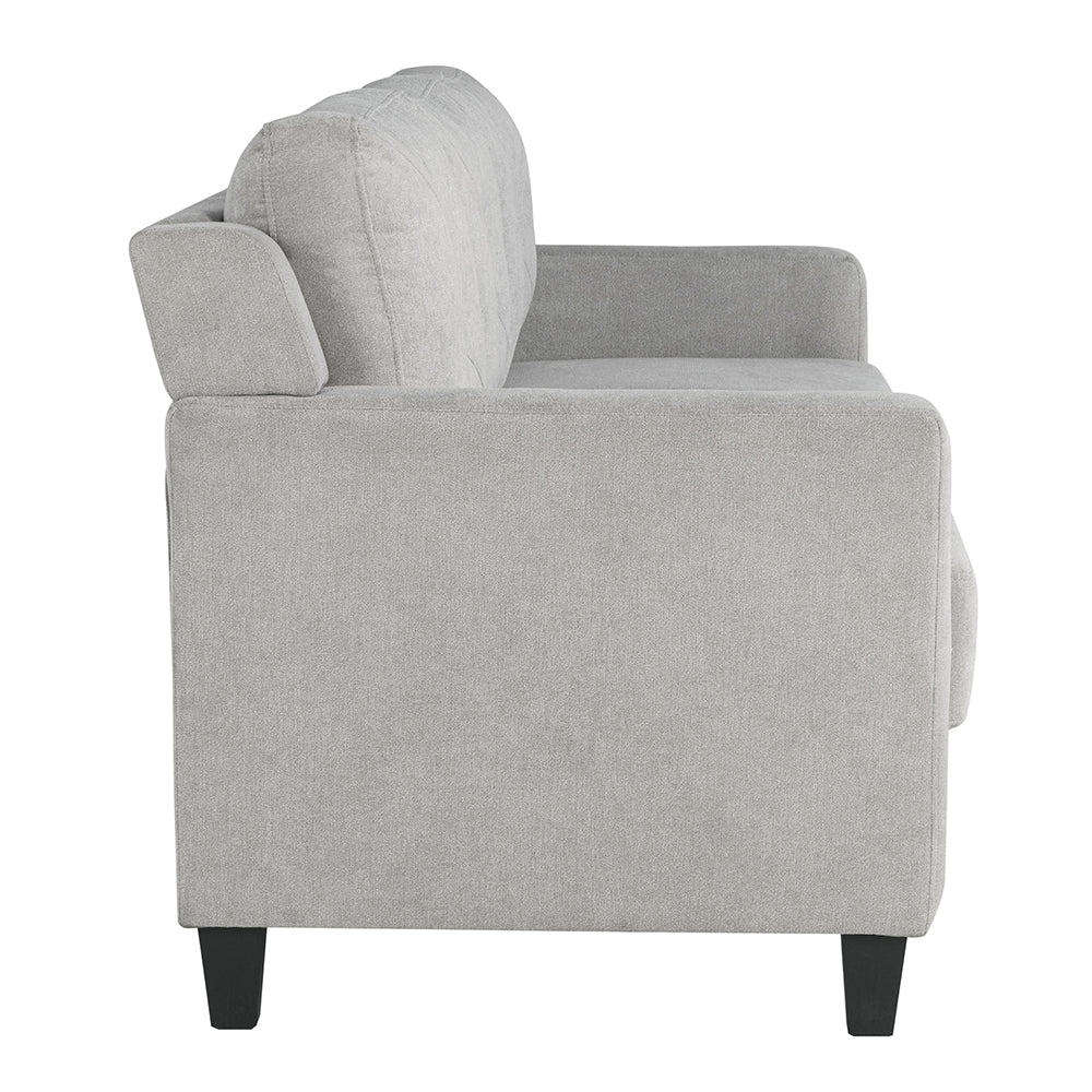 Horatio Taupe Chenille Sofa - Ornate Home