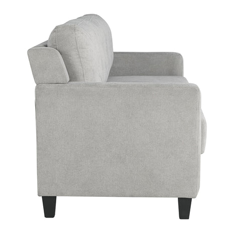 Horatio Taupe Chenille Sofa - Ornate Home