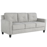 Horatio Taupe Chenille Sofa - Ornate Home