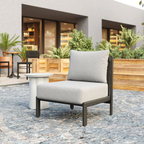 Horizon Gray Accent Chair - Ornate Home