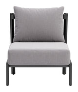 Horizon Gray Accent Chair - Ornate Home