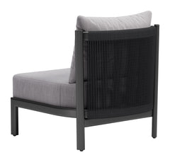 Horizon Gray Outdoor Accent Chair - Ornate Home