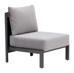 Horizon Gray Outdoor Accent Chair - Ornate Home