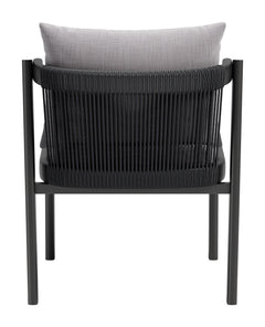 Horizon Gray Outdoor Dining Chair (Set of 2) - Ornate Home