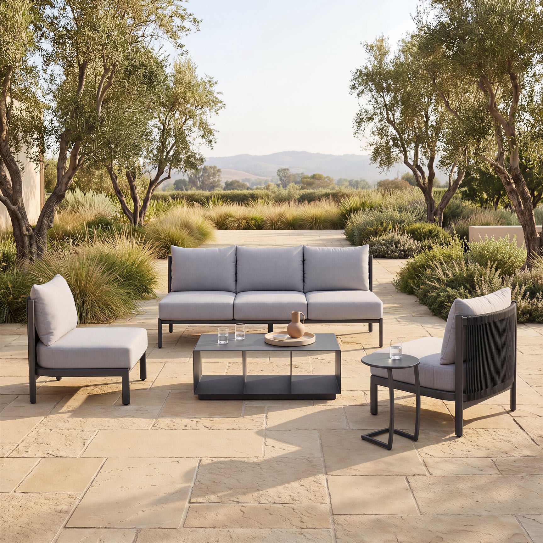 Horizon Gray Sofa