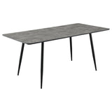 Horizon Grey 63-inch Butterfly Leaf Extension Dining Table - Ornate Home