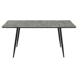 Horizon Grey 63-inch Butterfly Leaf Extension Dining Table - Ornate Home