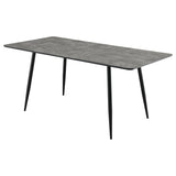 Horizon Grey 63-inch Butterfly Leaf Extension Dining Table - Ornate Home