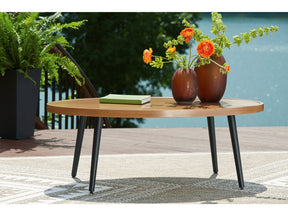 Horizon Hall Two-tone Brown Cocktail Table - Ornate Home