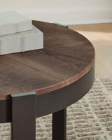 Horizon Hills Brown/Black Table (Set of 3) - Ornate Home