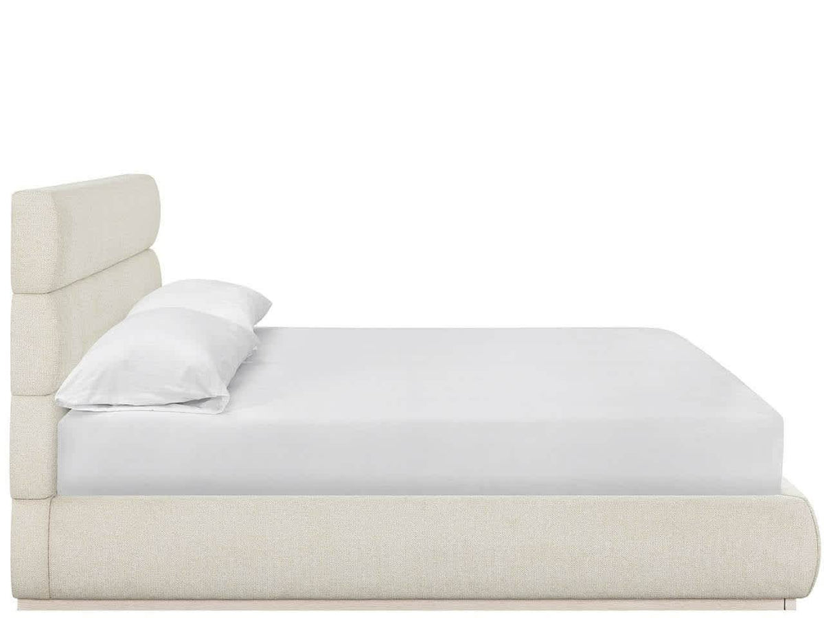 Horizon Mist/Neve Linen King Storage Bed - Ornate Home