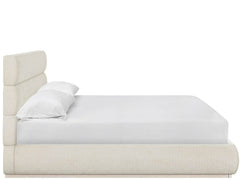 Horizon Mist/Neve Linen Queen Storage Bed - Ornate Home