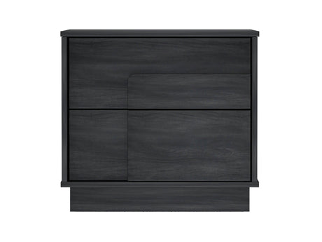 Horizon Nightstand in Charcoal Grey - Ornate Home