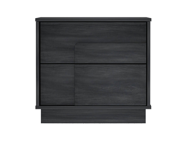 Horizon Nightstand in Charcoal Grey - Ornate Home