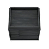 Horizon Nightstand in Charcoal Grey - Ornate Home