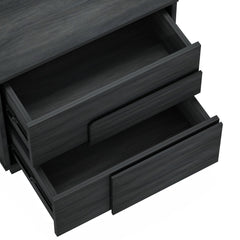 Horizon Nightstand in Charcoal Grey (set of 2) - Ornate Home