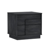 Horizon Nightstand in Charcoal Grey (set of 2) - Ornate Home