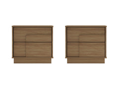 Horizon Nightstand in Maple (set of 2) - Ornate Home