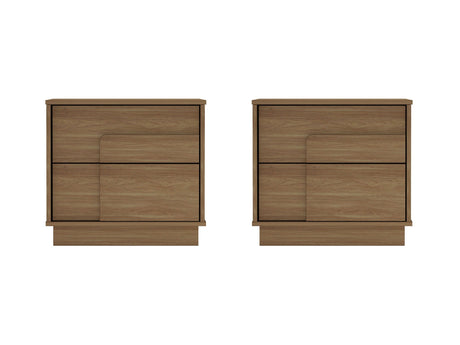 Horizon Nightstand in Maple (set of 2) - Ornate Home