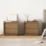 Horizon Nightstand in Maple (set of 2) - Ornate Home