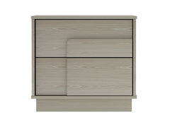 Horizon Nightstand in Whitewashed Oak - Ornate Home