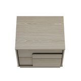 Horizon Nightstand in Whitewashed Oak - Ornate Home
