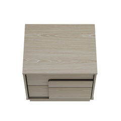 Horizon Nightstand in Whitewashed Oak (set of 2) - Ornate Home