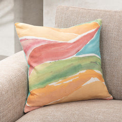 Horizon Ridge Multi 18"x18" Throw Pillow (Set of 2) - Ornate Home