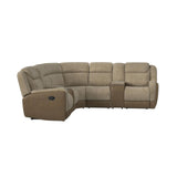 Hornet Rancho Beige 3-Piece Sectional - Ornate Home