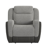 Hornet Rancho Grey Motion Glider Recliner - Ornate Home