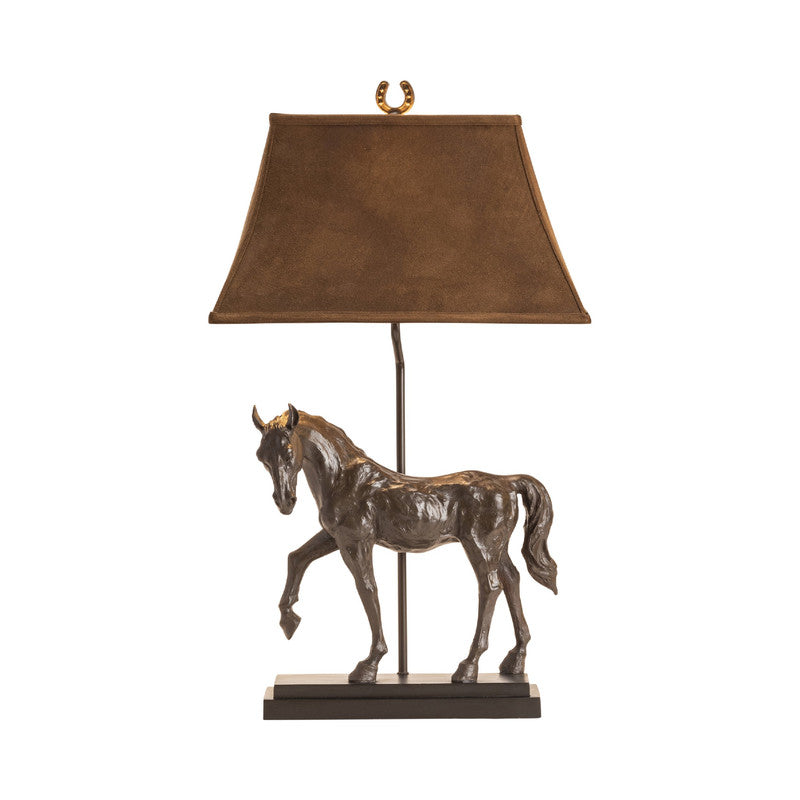 Horse Creek Bronze Table Lamp - Ornate Home
