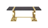 Horsham Gold/Black Coffee Table - Ornate Home