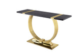 Horsham Gold/Black Sofa Table - Ornate Home