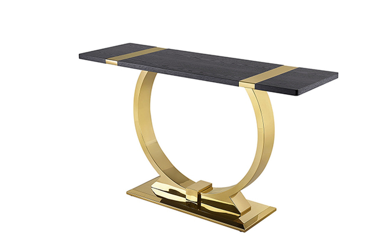 Horsham Gold/Black Sofa Table - Ornate Home