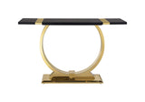 Horsham Gold/Black Sofa Table - Ornate Home