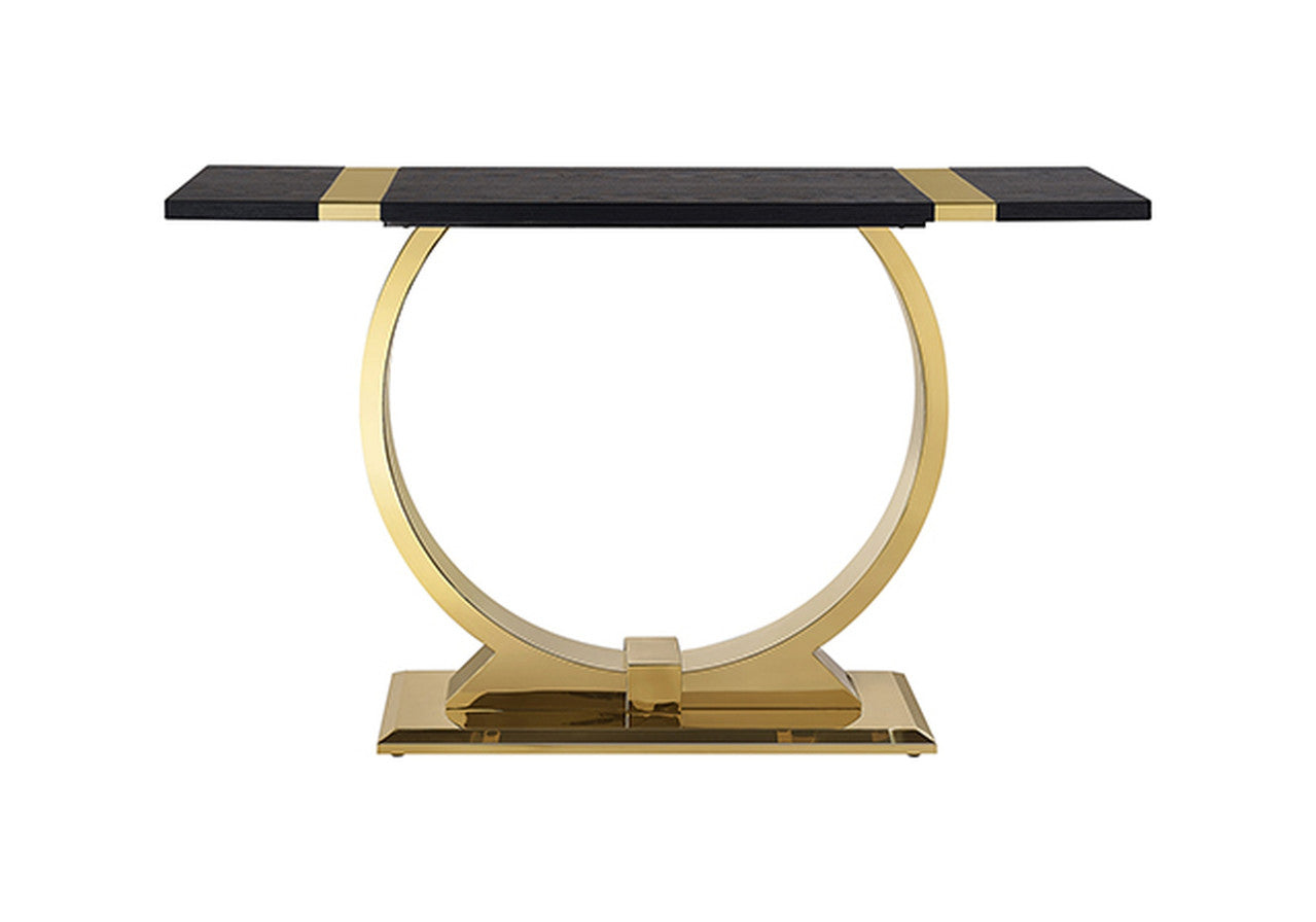 Horsham Gold/Black Sofa Table - Ornate Home