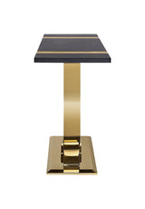Horsham Gold/Black Sofa Table - Ornate Home