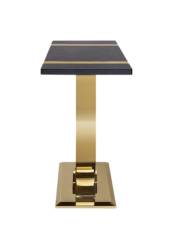 Horsham Gold/Black Sofa Table - Ornate Home