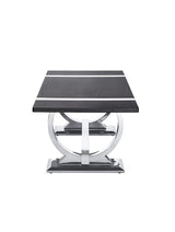 Horsham Silver/Black Coffee Table - Ornate Home