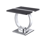 Horsham Silver/Black End Table