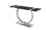 Horsham Silver/Black Sofa Table