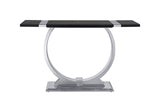 Horsham Silver/Black Sofa Table