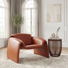 Horten Brown Accent Chair - Ornate Home