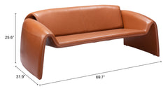 Horten Brown Sofa - Ornate Home