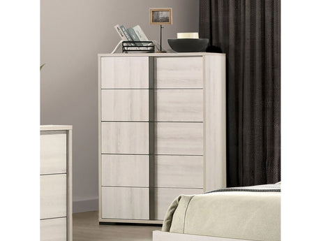 Horten Whitewash Chest - Ornate Home